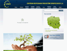 Tablet Screenshot of cwpe.pl